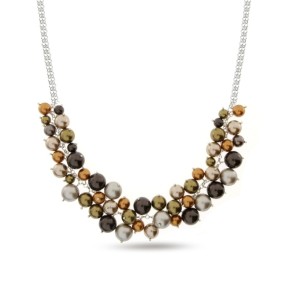 Naszyjnik Pure Pearl Small Brown