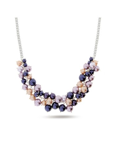 Pure Pearl Small Necklace Blue