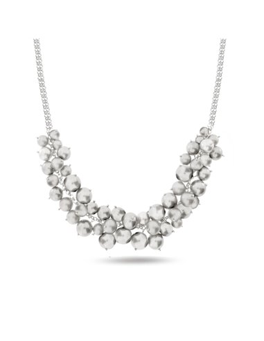 Pure Pearl Small Necklace White