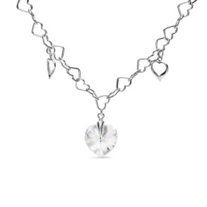 Amore Necklace Crystal
