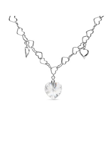 Amore Necklace Crystal