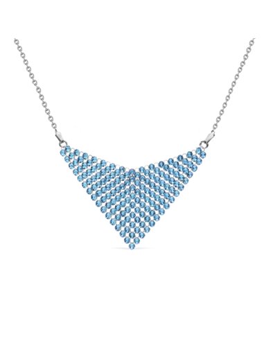 Chic Necklace Aquamarine