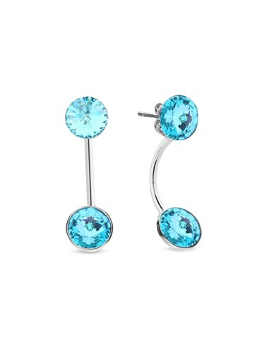 Boucles d'Oreilles Circulo Light Turquoise