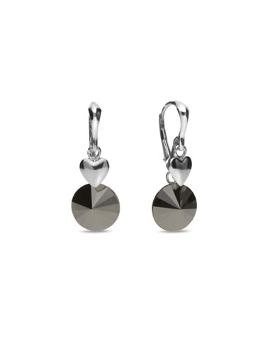 Boucles d'Oreilles Amable Hematite
