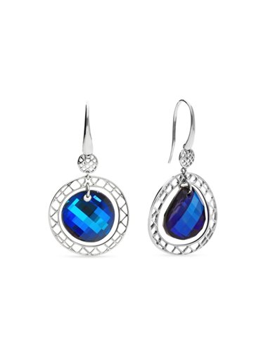 Ajour Earrings Bermuda Blue
