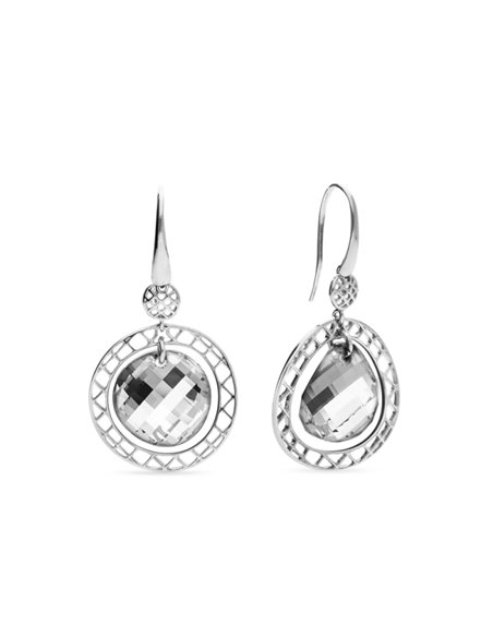 Ajour Earrings Crystal