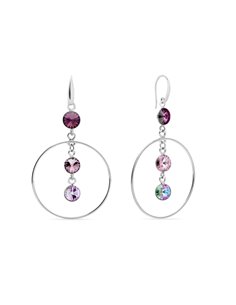 Circlet Earrings Amethyst
