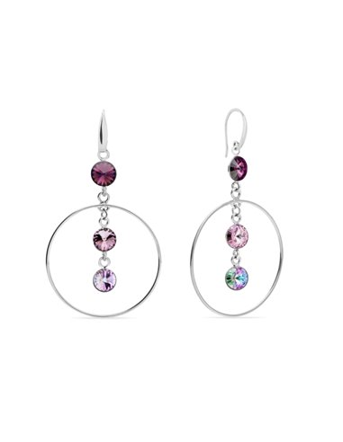 Circlet Earrings Amethyst