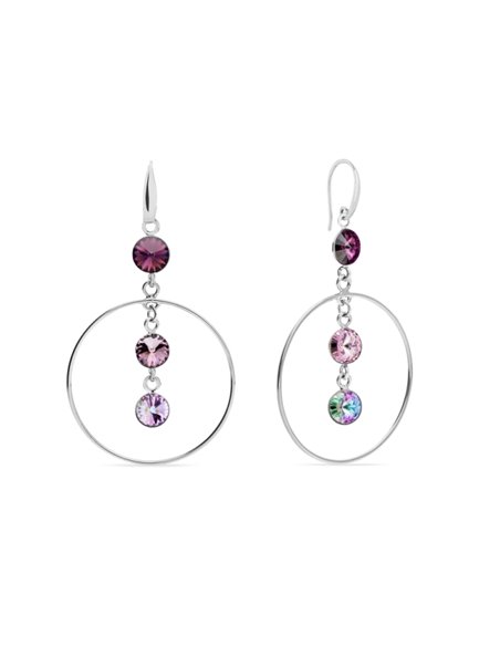 Kolczyki Circlet Amethyst