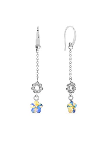Boucles d'Oreilles Flores Aurora Borealis