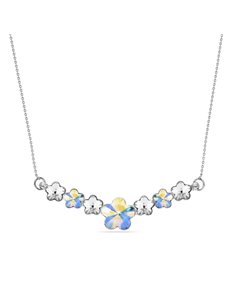 Bouquet Necklace Aurora Borealis