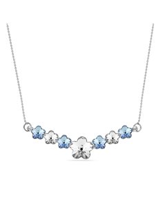 Collier Bouquet Crystal Aquamarine