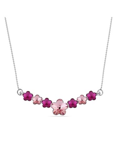 Bouquet Necklace Light Rose
