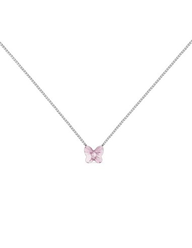Collier Papilio Light Rose