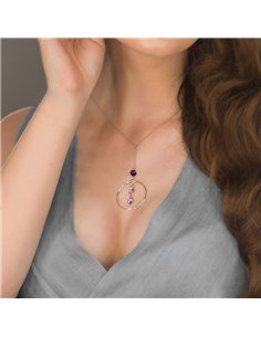 Circlet Necklace Amethyst 2