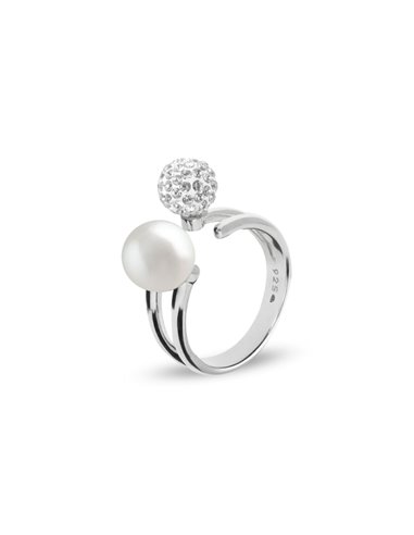 Pearl Ring White