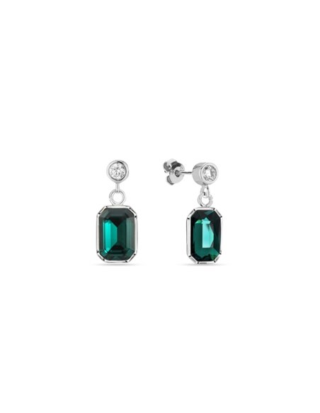 Royal Earrings Emerald