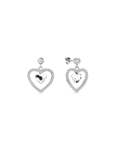Boucles d'Oreilles Amour Crystal