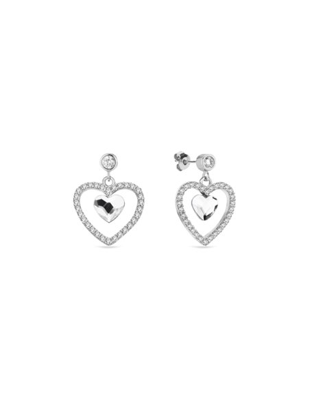 Boucles d'Oreilles Amour Crystal