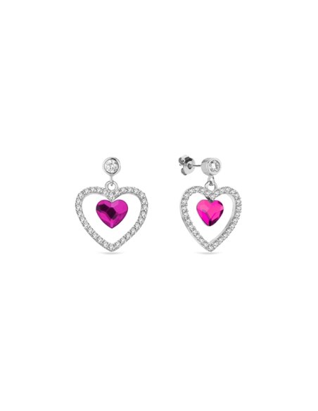 Amour Earrings Fuchsia