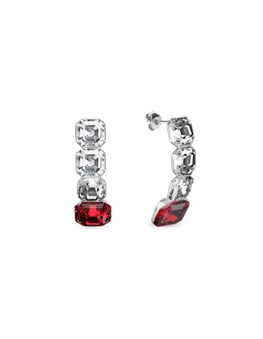Imperial Earrings Crystal Scarlet