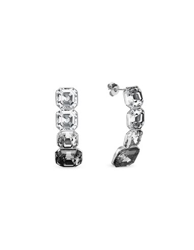 Boucles d'Oreilles Imperial Crystal Silver Night