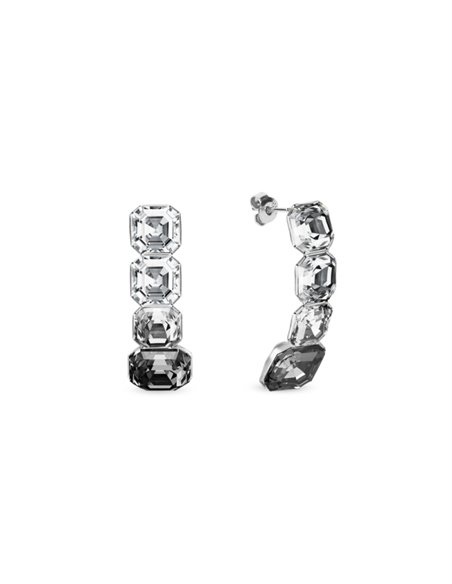 Imperial Earrings Crystal Silver Night