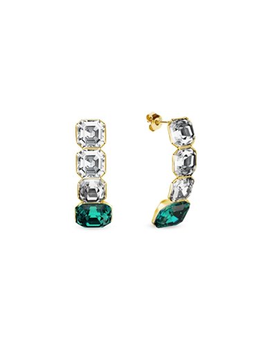 Boucles d'Oreilles Imperial Emerald Gold