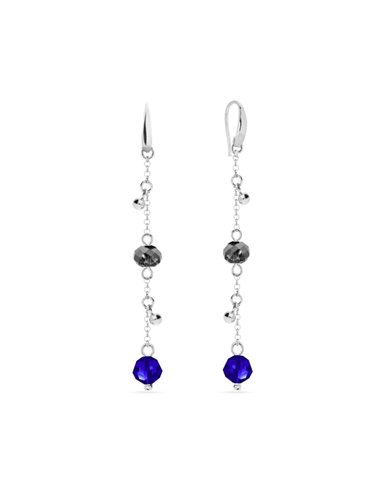 Boucles d'Oreilles Aura Majestic Blue