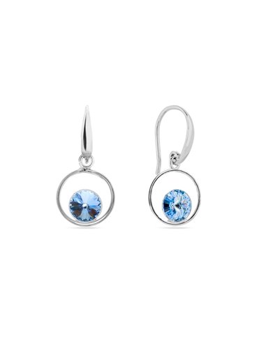 Boucles d'Oreilles Fame Light Sapphire