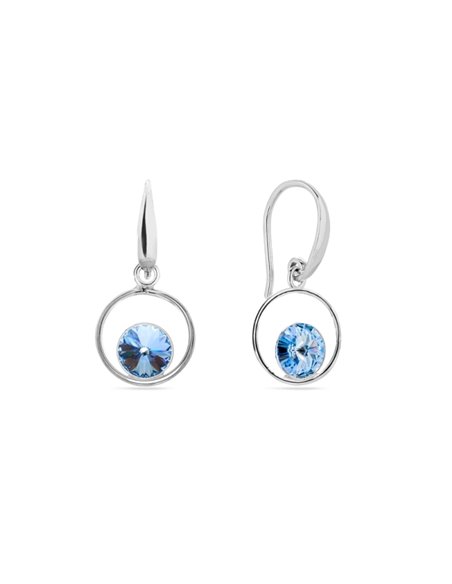 Boucles d'Oreilles Fame Light Sapphire