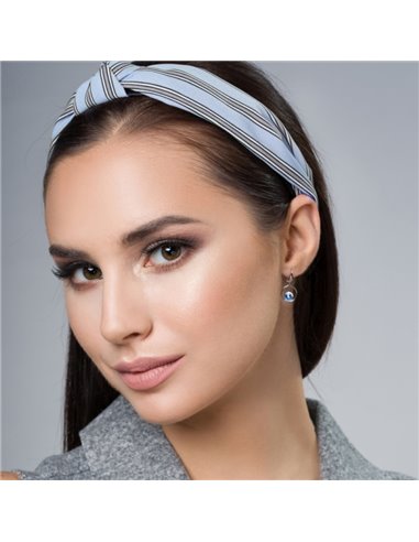 Boucles d'Oreilles Fame Light Sapphire