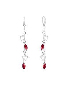Boucles d'Oreilles Euphoria  Scarlet