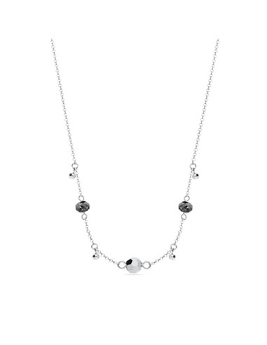 Collier Aura Silver Night