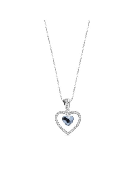 Amour Necklace Denim Blue