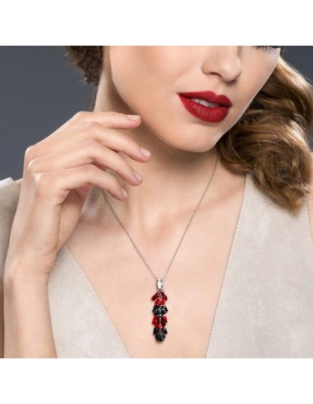 Frou Frou Necklace Scarlet