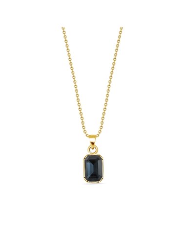 Royal Necklace Graphite Gold