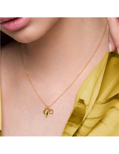 Naszyjnik Serenity Sunflower Gold