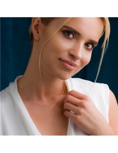 Naszyjnik Felicity Silk Gold