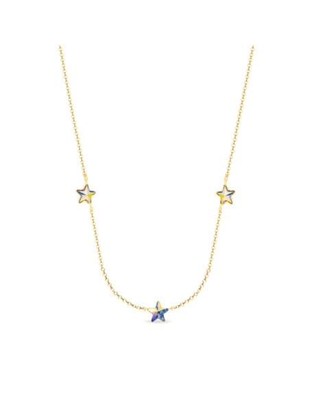 Naszyjnik Astral Aurora Borealis Gold