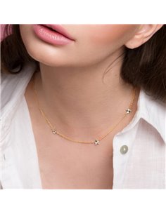 Collier Astral Crystal Gold 2