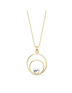 Collier Glory Crystal Gold
