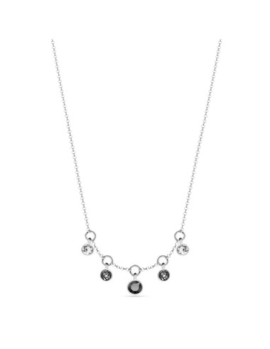 Brio Necklace Silver Night