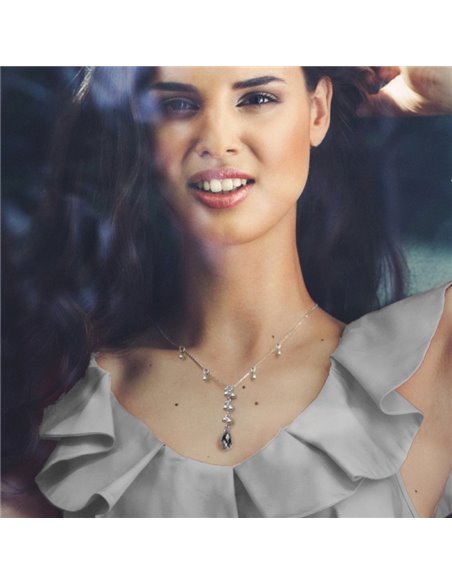 Triumph Necklace Silver Night