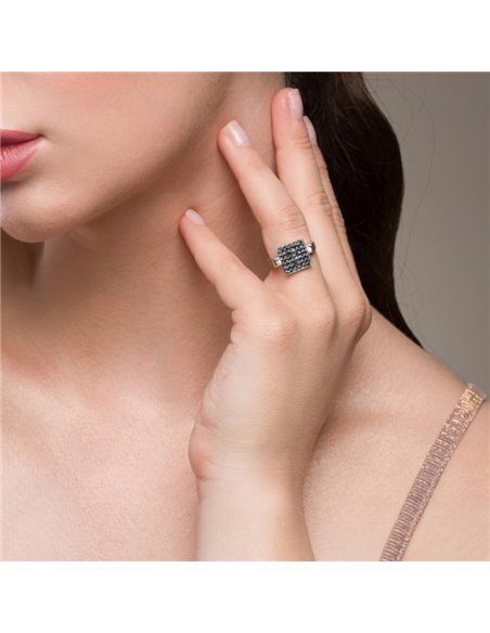 Pierścionek Kingdom Silver Night