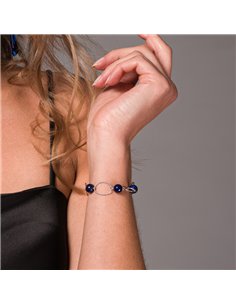 Bracelet Crystalactite au lapis-lazuli 2