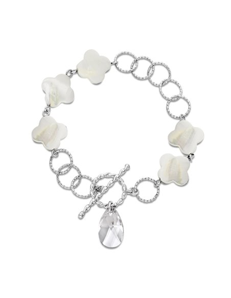 Clover White Bracelet 