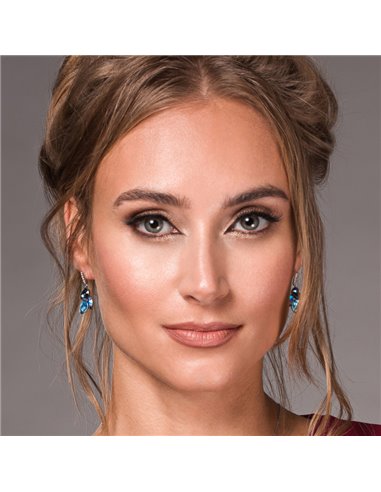 Arcadia Earrings Aqua