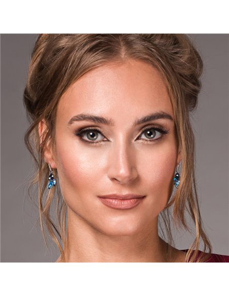 Arcadia Earrings Aqua