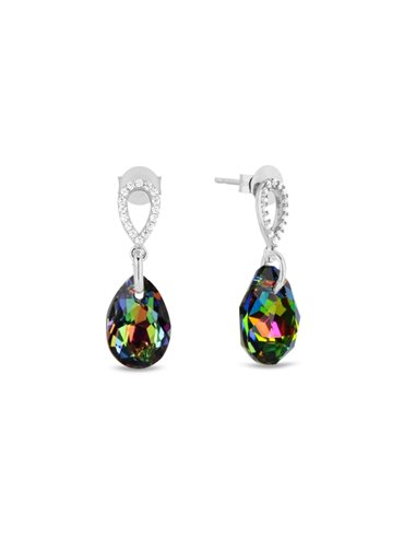 Boucles d'oreilles Birne Vitrail Medium